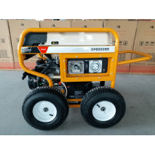 7500 Watts Portable Power Gasoline Generator with RCD and 4 X pneumatic Large Wheels (GP8000SE)